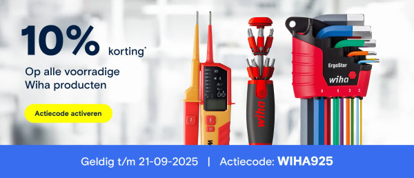 Proof of coupon - Conrad - Conrad kortingscode: 10% korting op alle voorradige Wiha producten - verlopen
