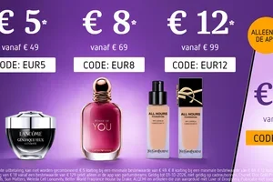 Wees snel! 😰 Jouw kortingscode van € 18* verloopt!
