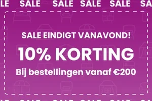 🚨 Laatste kans: 10% korting eindigt vandaag!