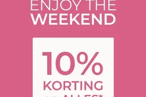 Vergeet je 10% korting op alles niet!