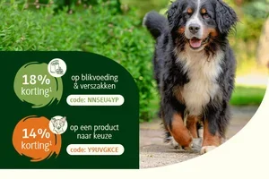 ❗Niet vergeten! 18% op natvoeding & 14% op een product naar keuze