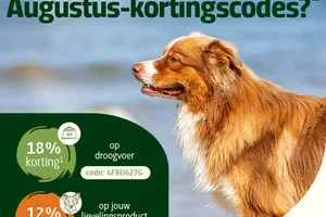 ❗Niet vergeten! 18% op droogvoeding & 12% op een product naar keuze