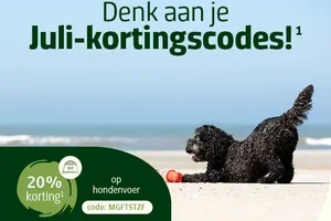 ❗Niet vergeten! 20% op alle voeding of snacks & 14% op een product naar keuze
