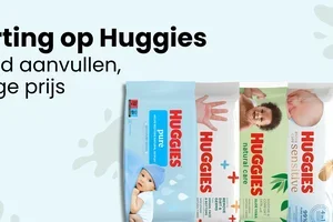 Tot 63% korting op Huggies billendoekjes 🤩