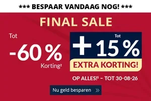 Alleen vandaag: tot 15% korting!