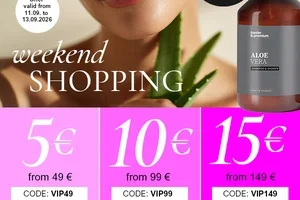 🎉 Weekend Shopping: bespaar tot 15 € op je favoriete beautyproducten