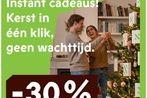 Last-minute kerstcadeau? Wij zorgen ervoor 🎁