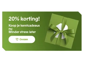 De early bird-korting is er: 20% op cadeau-ervaringen
