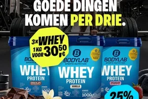 Whey € 30,50/kg – alleen vandaag nog! 🔥