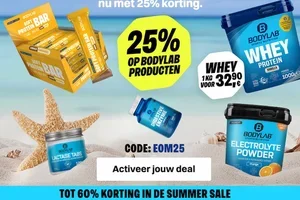 Wat ontbreekt er nog? 25% met EOM25