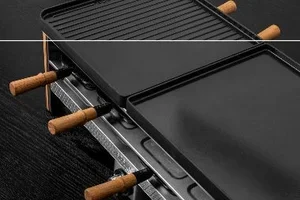 Samen aan tafel. Tijd voor raclette.