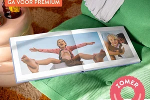 Bespaar 35% op premium fotoboeken