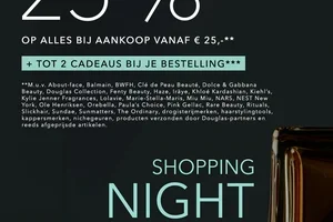 ❤️ Shopping Night | -25% OP ALLES bij aankoop vanaf € 25,-**