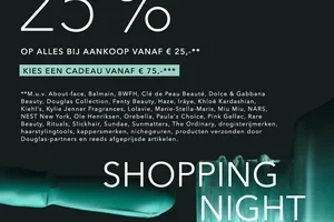 🏝️ Shopping Night | -25% OP ALLES bij aankoop vanaf € 25,-**