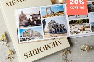 Mis het niet: 20% korting op fotoboeken