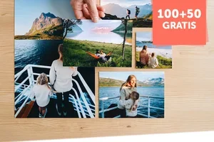 Bestel 100 foto-afdrukken, krijg er 50 gratis bij!