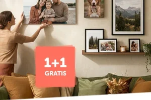 Alle wanddecoratie 1+1 gratis tijdens oktober woonmaand
