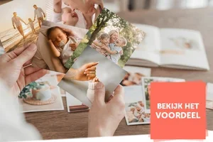 T/m 30 september tot wel 66% korting op geselecteerde fotoboeken