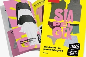 stapel je gek: badtextiel 10 stuks 40%, 6 stuks 25%, 4 stuks 20% korting