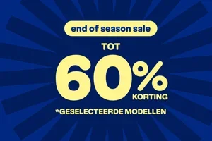 Tot wel 60% korting tijdens de End of Season Sale!