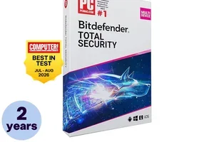 Nu: Bitdefender Total Security met VPN 2 Jaar, 10 Apparaten voor 34,95