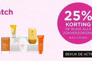 Laatste kans: 25% korting op bijna alle zonverzorging