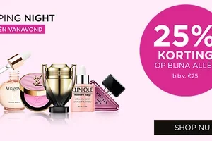SHOPPING NIGHT: 25% korting op bijna alles vanaf €25
