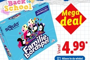 Voordeel op spellen van Squla, Parkside-tuingereedschap en Mexicaanse smaken