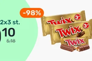 100% verspillingsvrij: Twix voor €0,10