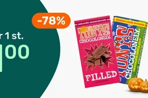 Tony's Chocolonely voor €1 🎃