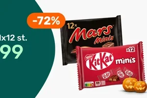 Mars & KitKat Minis voor €0,99 👻