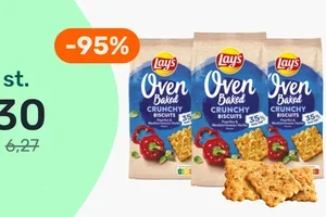 3x Lay's biscuits €0,30