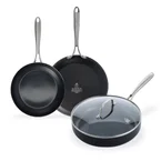 Magma koekenpanset (24+28 cm) + Hapjespan (28cm)
