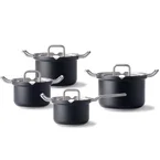 Q-linair Master Glas Black pannenset 4-delig