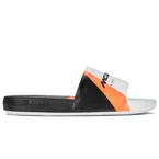 04422-196-M | SLIDE SANDAL X MCLAREN F1 TEAM | WHITE/BLACK/PAPAYA