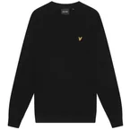 Lyle &amp; Scott Cotton Merino Sweater Zwart