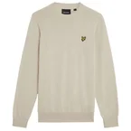 Lyle &amp; Scott Cotton Merino Sweater Beige