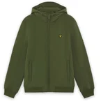 Lyle & Scott Fleece Back Softshell Jack Donker Groen