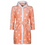 badjas kind Sterren fleece met capuchon