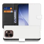 OPPO Reno15 Pro Bookcase Hoesje Wit met Pashouder