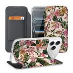Standcase hoesje iPhone 18 Pro Max Flowers