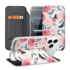 Standcase hoesje iPhone 18 Pro Max Butterfly Roses