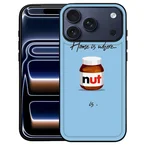 iPhone 18 Pro Max Backcover Nut Home zwarte randen