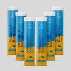Vitamine B Complex - Orange (20 bruistabletten) - 6 Pack