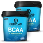 2 x BCAA Mega Caps (elk 400 capsules)