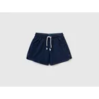 Sweat denim-look bermudas