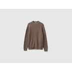 Regular fit wool blend sweater