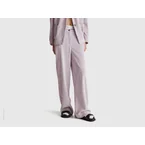 Flared corduroy trousers