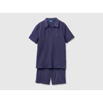 Pyjamas with polo shirt
