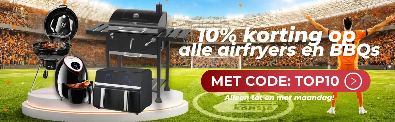 Bewijs van kortingscode - 2dekansje - 2Dekansje kortingscode: [[10% korting]] op airfryers en BBQ